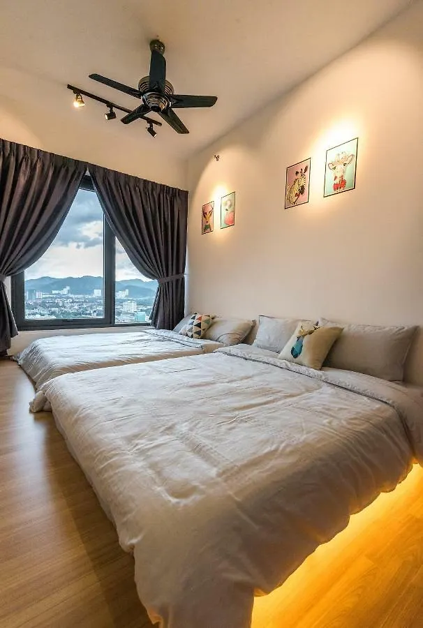 Love Come Home @ Sea View Suite 3Br For 10 Pax George Town Apartment